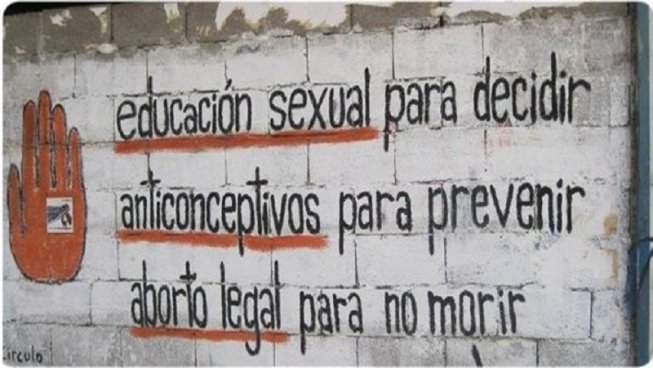 Las mujeres abortamos, esta es una realidad