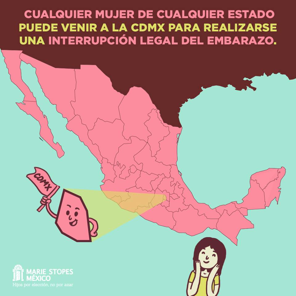 La AMEU es la recomendada para las mujeres que viven fuera de CDMX