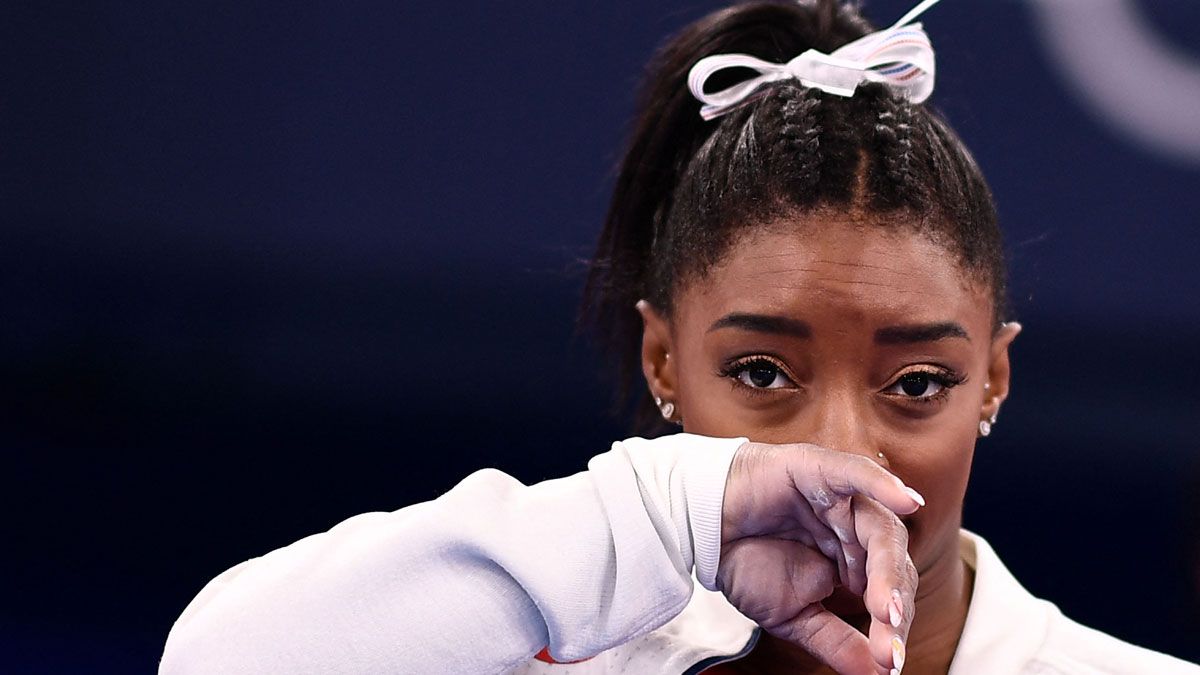 Simone Biles y el peso de la perfección.